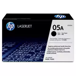 HP 05A original LaserJet Toner cartridge CE505A black standard capacity 2.300 pages 1-pack Smart Printing TechnologY