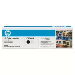 HP 125A original Colour LaserJet Toner cartridge CB540A black standard capacity 2.200 pages 1-pack