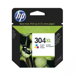HP 304XL Tri-color Ink Cartridge                          