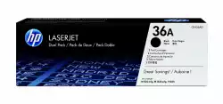 HP 36A Black Dual Pack LaserJet Toner Cartridges