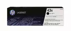 HP 43X Black LaserJet Toner Cartridge                          