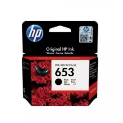 HP 653 Black Original Ink Advantage Cartridge                          