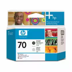 HP 70 original printhead C9470A black and light grey standard capacity 1-pack