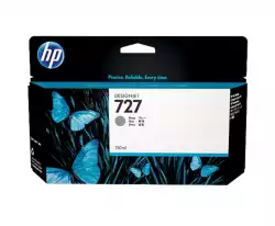 HP 727 original Ink cartridge B3P24A grey standard capacity 130 ml 1-pack                          