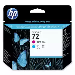 HP 72 original printhead C9383A magenta and cyan standard capacity 1-pack