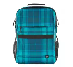 HP Campus XL Tartan plaid Backpack, up to 16.1"