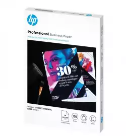 HP Prof Biz Gls 180g A4 150sh FSC Paper