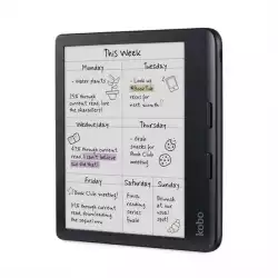 Kobo Libra Colour e-Book Reader, E Ink Kaleido touchscreen 7 inch, 1680 x 1264, 32 GB, 2 GHz, Greutate 0.215 kg, Wireless Da, Comfort Light PRO, IPX8 - up to 60 mins in 2 metres of water, 15 file formats supported natively, Black