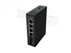 Lanberg Switch Light Industrial POE 1 x BT 3 x AT 2 x SFP DIN Unmanagment Gigabit Ethernet                          