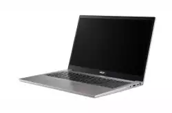 Лаптоп Acer Aspire 15,AL15-33P-359M, Intel Core 3 N355(8C/8T, up to 3.90GHz, 6MB), 15.6" FHD (1920x1080) IPS SlimBezel LCD, 16GB DDR5 4600MHz, 512GB PCIe NVMe SSD, Intel UMA, 2M FHD Cam,WiFi 6, BT 5.1, No OS, Nat Titanium