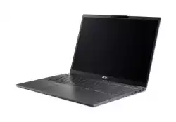 Лаптоп Acer Aspire 16, A16-71M-70ER,Intel Core Ultra 7 155H (up to 4.80GHz, 24MB), 16" WUXGA+ (2048x1280) OLED Adobe&DCI-P3 100%, 400nit, 1*16GB DDR5X 4600MHz, 512GB PCIe NVMe SSD, Intel UMA, FHD Cam, WiFi 6E, BT 6E, Backlit Kbd, No OS, Steel Gray