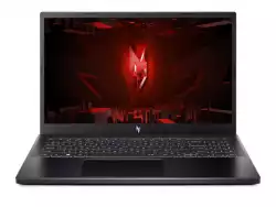 Лаптоп Acer Nitro V15, ANV15-51-72K9, Intel Core i7-13620H (up to 4.90 GHz, 24MB), 15.6" FHD IPS SlimBezel 144Hz, 16GB DDR5, 1024GB PCIe NVMe SSD, GeForce RTX 3050 6GB GDDR6, INTEL 2X2 AX+BT, HD Cam, FP, KB Backlight, No OS, Black