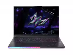 Лаптоп Acer Predator Helios 18 AI, PH18-I71-93T3, Intel Core Ultra 9 290HX Plus (up to 5.50GHz, 36MB), 18" WQXGA (2560x1600) IPS Mini LED 250Hz, 2*32GB DDR5, 2*1TB NVMe SSD, RTX 5080 16GB GDDR7, WiFi 7, RG-45, BT 5.4, MicroSD, FHD Cam, Win 11 Pro, Black Лаптоп Acer Predator Helios 18 AI, PH18-I71-93T3, Intel Core Ultra 9 290HX Plus (up to 5.50GHz, 36MB), 18" WQXGA (2560x1600) IPS Mini LED 250Hz, 2*32GB DDR5, 2*1TB NVMe SSD, RTX 5080 16GB GDDR7, WiFi 7, RG-45, BT 5.4, MicroSD, FHD Cam, Win 11 Pro, Black