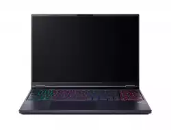 Лаптоп Acer Predator PHN16-73-903, Intel Core Ultra 9 275HX (up to 5.40GHz, 36MB), 16" WQXGA (2560x1600) IPS 240Hz, 16GB DDR5 6400MHz (1 slot free), 1024GB SSD, RTX 5070 8GB GDDR7,AI TOPs 798, WiFi 6E,MicroSD,FHD IR Cam, BT 5.3, no OS, Black                          