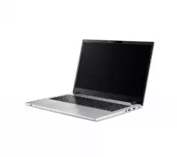 Лаптоп Acer Travelmate TMP215-55-TCO-70H3, Intel Core 7 150U (up to 5.40GHZ, 12MB), 15.6&quot; FHD (1920x1080) IPS, 16GB DDR5 (1 slot free), 512GB NVMe SSD, Intel Iris Xe , TPM 2.0, Wi-Fi 6E, BT 5.1, KB Backlit, EPEAT, EnergyStar, no OS,  Silver, 12 Mth.                          