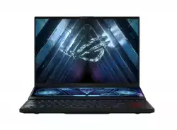 Лаптоп Asus ROG Zephyrus Duo 16 GX650PZ-NM014X,AMD Ryzen 9 7945HX  (16-core/32-thread, 64MB L3 cache, up to 5.4 GHz max boost), 16"WQXGA (2560 x 1600,16:10)165Hz, 32GB DDR5 4800Mhz(2*16),PCIE NVME 1TB M.2 SSD, RTX 4080 12GB GDDR6,WiFi 6e,RGB Kbd, Windows 11 Pro