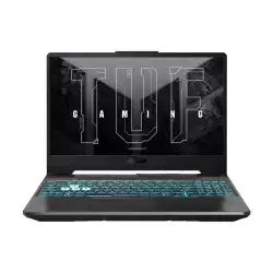 Лаптоп Asus TUF A15 FA506NC-HN012,AMD Ryzen5 7535HS/H (6-core/12-thread,16MB cache, up to 4.5 GHz ),15.6" FHD (1920x1080)144 Hz,16GB DDR5 5600(2*8),512 GB M.2 SSD,RTX 3050 4GB GDDR6,Wi-Fi 6(802.11ax),Backlit Chiclet Keyboard 1-Zone RGB, no OS, Graphite Black