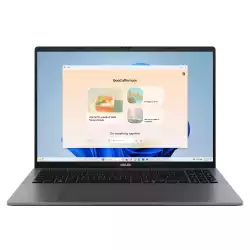 Лаптоп Asus Vivobook S S3607CA-RP036,INTEL ARL H Core Ultra 7 255H 2.0 GHz (24MB Cache, up to 5.1 GHz, 16 cores, 16 Threads); Intel AI Boost NPU, 16." OLED WUXGA(WU) (1920X1200)16:10,LPDDR5 16GB ( on BD),1TB SSD G4,Backlit Num-key, No OS, Matte Gray+Backpack Лаптоп Asus Vivobook S S3607CA-RP036,INTEL ARL H Core Ultra 7 255H 2.0 GHz (24MB Cache, up to 5.1 GHz, 16 cores, 16 Threads); Intel AI Boost NPU, 16." OLED WUXGA(WU) (1920X1200)16:10,LPDDR5 16GB ( on BD),1TB SSD G4,Backlit Num-key, No OS, Matte Gray+Backpack