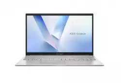 Лаптоп Asus Vivobook X1504VA-BQ4659NA, Intel 5 120U 1.4 GHz (12MB Cache, up to 5.0 GHz, 10 cores, 12 Threads), 15.6" FHD,(1920x1080),24GB DDR5 ( 8 GB on BD), SSD 1TB, No OS, Cool Silver, no adapter