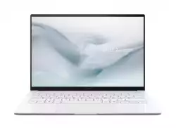 Лаптоп Asus Zenbook S UX5406AA-SU152X,Intel Ultra 9 386H 2.1 GHz (18MB Cache, up to 4.9 GHz, 16 cores, 16 Threads), 14" OLED (WQXGA+(WQ+) 2880X1800 16:10), 120 Hz, 32GB LPDDR5X (16 GB on BD),1TB SSD, Backlit Chiclet Keyboard, Windows 11 Pro,Scandinavian White, Лаптоп Asus Zenbook S UX5406AA-SU152X,Intel Ultra 9 386H 2.1 GHz (18MB Cache, up to 4.9 GHz, 16 cores, 16 Threads), 14" OLED (WQXGA+(WQ+) 2880X1800 16:10), 120 Hz, 32GB LPDDR5X (16 GB on BD),1TB SSD, Backlit Chiclet Keyboard, Windows 11 Pro,Scandinavian White,