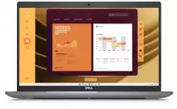 Лаптоп Dell Latitude 5550, Intel Core Ultra 5 135U (12M Cache, up to 4.4 GHz), 15.6" FHD (1920x1080) AG IPS 250nits, 16GB (2x8GB) 5600MT/s DDR5, 1TB SSD PCIe M.2, Intel Integrated Graphics, FHD IR Cam and Mic, WiFi 6E, FPR, Backlit Kb, Ubuntu, 3Y PS