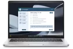 Лаптоп Dell Pro 14 Plus PB14255, AMD Ryzen 7 PRO 250 (24MB, 8C, up to 5.1GHz, 16 TOPS NPU), 14.0" FHD+(1920x1200) IPS, AG, 16GB, LPDDR5, 512GB SSD, AMD Radeon 780M, FHD HDR+IR Cam and Mic, Wi-Fi 7, FPR, Backlit Kb, Win 11 Pro, 3Y, Alum+Dell EcoLoop Premier Back Лаптоп Dell Pro 14 Plus PB14255, AMD Ryzen 7 PRO 250 (24MB, 8C, up to 5.1GHz, 16 TOPS NPU), 14.0" FHD+(1920x1200) IPS, AG, 16GB, LPDDR5, 512GB SSD, AMD Radeon 780M, FHD HDR+IR Cam and Mic, Wi-Fi 7, FPR, Backlit Kb, Win 11 Pro, 3Y, Alum+Dell EcoLoop Premier Back