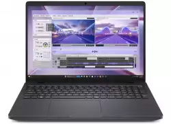 Лаптоп Dell Pro Max 16 MC16250, Intel Ultra 7 255H (24MB, 16 cores, up to 5.10 GHz Turbo), 16" FHD+(1920x1200) 300nits AG, 16GB: 2x8GB, DDR5, 5600 MT/s, 512GB SSD PCIe, Intel Graphics, FHD HDR IR Cam and Mic, Wi-Fi 7, FPR, Backlit Kb, Win11 Pro, Magnetite, 3Y P