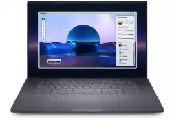 Лаптоп Dell Pro Max 16 Premium MA16250, Intel Ultra 7 265H, vPro (13TOPS NPU, 16 cores, up to 5.30 GHz), 16", FHD+ (1920x1200) VRR 120Hz, 500nits AG, 32GB LPDDR5x 8400 MT/s, 1TB SSD, NVIDIA RTX PRO 1000 8GB GDDR7, 8MP HDR + IR Cam and Mic, Wi-Fi 7, FPR, Bac