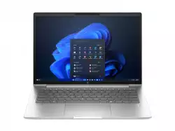 Лаптоп HP ProBook 4 G1iR 14" Pike Silver, Core 5 120U(up to 5Ghz/12MB/10C), 14" WUXGA AG 300nits, 16GB 5600Mhz 1DIMM, 512MB PCIe SSD, WiFi 6E + BT 5.3, FPR, Backlit Kbd, 3C Batt, Win 11 Pro, 3Y Offsite                          