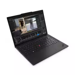 Лаптоп Lenovo ThinkPad P14s G5 AMD Ryzen 7 PRO 8840HS (up to 5.1GHz, 16MB), 32GB (16+16) DDR5-5600, 1TB SSD, 14" WUXGA (1920x1200) IPS AG, AMD Radeon 780M Graphics, NPU up to 16 TOPS, 5MP&IR Cam, Backlit KB, WLAN, BT, 4 cell, FPR, SCR, Win11Pro, 3Y Premier
