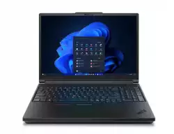 Лаптоп Lenovo ThinkPad P16 G3 Intel Core Ultra 9 275HX, 24C (up to 5.4GHz, 36MB), 64GB(32+32) DDR5-5600, 2TB SSD, 16" WUXGA (1920x1200) IPS AG, NVIDIA RTX PRO 1000/8GB, 5MP&IR Cam, Color Calibration, Backlit KB, WLAN, BT, Win11Pro, 3Y Premier