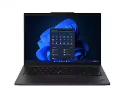 Лаптоп Lenovo ThinkPad T14 G5 Intel Core Ultra 7 155U (up to 4.8GHz, 12MB), 16GB DDR5-5600, 512GB SSD, 14" WUXGA (1920x1200) IPS AG, Intel Graphics, 5MP&IR Cam, Backlit KB, Black, WLAN, BT, 4cell, SCR, FPR, Win11Pro, 3Y Premier