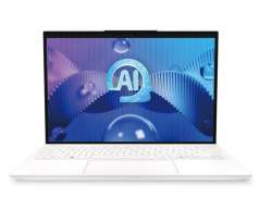 Лаптоп MSI Prestige 13 AI Evo A1MG, Intel Core Ultra 5 125H (14C/18T, up to 4.5 GHz, 18MB), 13.3 2.8K OLED 2880x1800, Non-touch 100% DCI-P3, 400 nits, HDR True Black 500, Intel Arc, 16GB LPDDR5-6400 On board, 512GB PCIe Gen4x4 SSD, WiFi 7, White, Metal, 0.99 kg