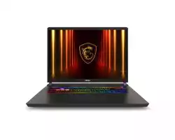 Лаптоп MSI Vector 17 HX AI A2XWIG, Ultra 9 275HX (24C/24T, up to 5.4GHz, 36MB), RTX 5080 16GB GDDR7 1334 AI TOPS, 17" QHD+(2560x1600), 240Hz, IPS-level, 64GB (2x32GB) DDR5 6400, 4TB (2x2TB) PCIe Gen4x4 SSD, WiFi 6E, BT 5.4, 24 Zone RGB Kbd, Windows 11 Home, 3kg