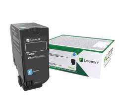Lexmark 73B20C0 CS/CX827 Cyan Return Programme 15K Toner Cartridge                          