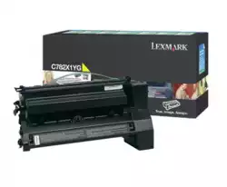 LEXMARK C782 X782e toner cartridge yellow high capacity 15.000 pages 1-pack return program