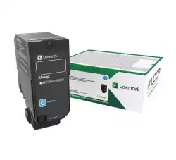 Lexmark 73B20C0 CS/CX827 Cyan Return Programme 15K Toner Cartridge