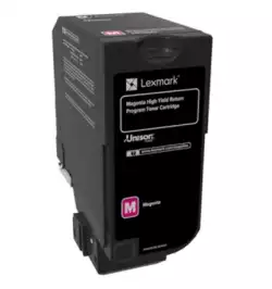 Lexmark 74C2HM0 CS725 Magenta Return Programme 12K Toner Cartridge