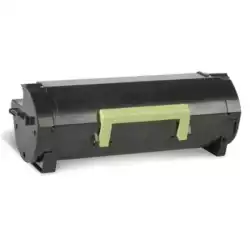 LEXMARK 502U toner cartridge black extra high capacity 20.000 pages 1-pack return program                          