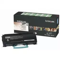 LEXMARK X463 X464 X466 toner cartridge black standard capacity 3.500 pages 1-pack return program