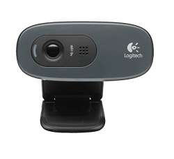 LOGITECH C270 HD Webcam - BLACK - USB