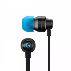 LOGITECH G333 Wired Gaming Earphones - BLACK - 3.5 MM
