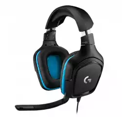 LOGITECH Gaming Headset G432 Headset 7.1 channel full size wired USB 3.5 mm jack black