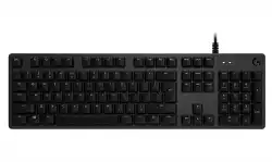 LOGITECH G512 Corded LIGHTSYNC Mechanical Gaming Keyboard - CARBON - US INT'L - USB - TACTILE