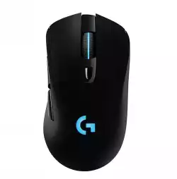 LOGITECH G703 LIGHTSPEED Wireless Gaming Mouse - HERO - BLACK - EER2