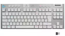 LOGITECH G915 TKL LIGHTSPEED Wireless Mechanical Gaming Keyboard - WHITE - US INT'L - TACTILE
