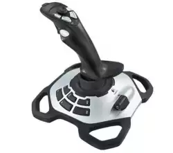 LOGITECH Extreme 3D Pro Joystick - SILVER/BLACK - USB