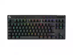 LOGITECH G PRO X TKL LIGHTSPEED Mechanical Gaming Keyboard - BLACK - US INT'L - TACTILE