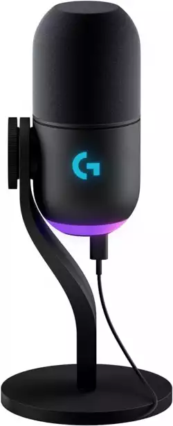 LOGITECH G Yeti GX RGB Gaming Microphone - LIGHTSYNC - BLACK - USB
