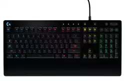 LOGITECH G213 Prodigy Corded RGB Gaming Keyboard - BLACK - US INT'L - USB